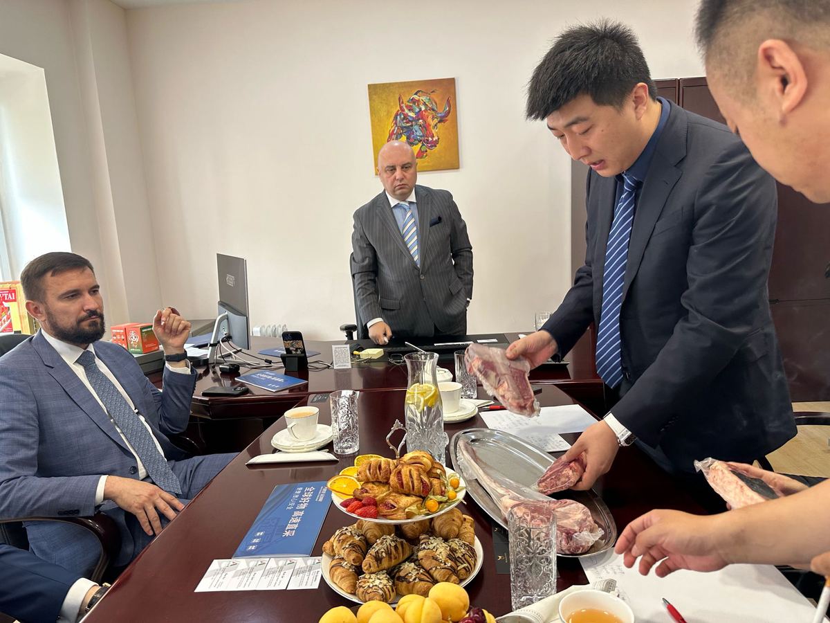 俄羅斯肉廠提供的冷凍眼肉樣品