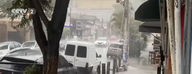 巴西極端天氣帶來的暴雨和強風 巴西極端天氣帶來的暴雨和強風